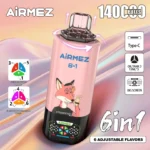 Airmez 140K Puffs 140000 6-in-1 Nagykereskedelmi Eldobható E-Cigaretta – Prémium Vaping Élmény Kiváló Árban - Image 3