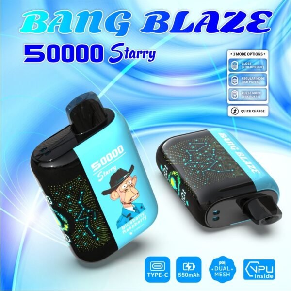 Bang Blaze Starry 50000 Puffs – Menj tovább, pörögj hosszabban!
