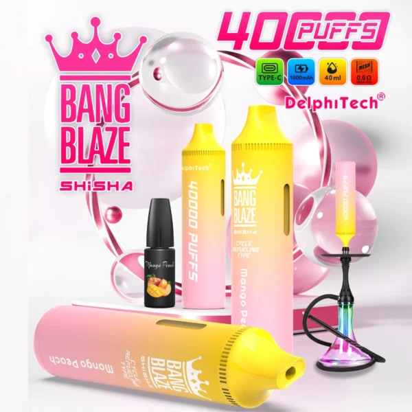 Bang Blaze Shisha 40K Puffs - Az Élmény, Amire Vágytál!