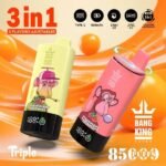Bang King Triple 85000 Puffs - 3 az 1-ben egyszer használatos e-cigaretta 85,000 slukkal - Image 6