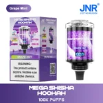 JNR Mega Shisha Hookah 100000 Puff – Nagy Kapacitású Vaping és LED Kijelző - Image 3