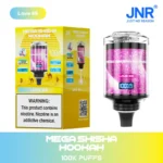 JNR Mega Shisha Hookah 100000 Puff – Nagy Kapacitású Vaping és LED Kijelző - Image 7
