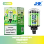 JNR Mega Shisha Hookah 100000 Puff – Nagy Kapacitású Vaping és LED Kijelző - Image 10