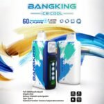 Bang King Ice Cool 60000 Puffs - Állítható Hűtési Szint LED Kijelzővel, 60K Fúvásos Eldobható Vape, Eredeti - Image 2
