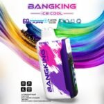 Bang King Ice Cool 60000 Puffs - Állítható Hűtési Szint LED Kijelzővel, 60K Fúvásos Eldobható Vape, Eredeti - Image 8