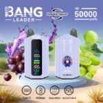 BANG LEADER 50000 Puffs Dual Ízes Vape – Hosszú Élettartamú, Kettős Íz, Privát Formázás