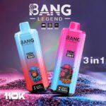 Bang Legend 110K Puffs 3 az 1-ben Vape – Ultra hosszú élettartam, hálós tekercs, Type-C töltés, 12 ízkombó