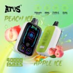 ATVS Bar 40000 Puffs Disposable Vape | Prémium Egyszer Használatos Vape | 40,000 Puff | OLED Képernyő | USB Type-C Töltés - Image 5