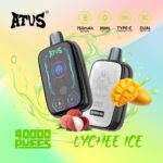 ATVS Bar 40000 Puffs Disposable Vape | Prémium Egyszer Használatos Vape | 40,000 Puff | OLED Képernyő | USB Type-C Töltés - Image 3