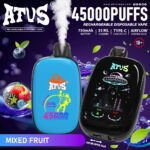 ATVS Smart Touch Screen 45000 Puffs Disposable Vape | Prémium Egyszer Használatos E-cigaretta OLED Képernyővel - Image 2