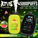ATVS Smart Touch Screen 45000 Puffs Disposable Vape | Prémium Egyszer Használatos E-cigaretta OLED Képernyővel - Image 5