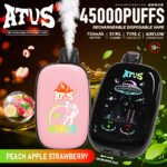 ATVS Smart Touch Screen 45000 Puffs Disposable Vape | Prémium Egyszer Használatos E-cigaretta OLED Képernyővel - Image 8