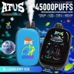 ATVS Smart Touch Screen 45000 Puffs Disposable Vape | Prémium Egyszer Használatos E-cigaretta OLED Képernyővel - Image 10