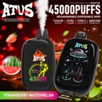 ATVS Smart Touch Screen 45000 Puffs Disposable Vape | Prémium Egyszer Használatos E-cigaretta OLED Képernyővel - Image 11