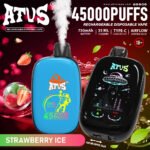 ATVS Smart Touch Screen 45000 Puffs Disposable Vape | Prémium Egyszer Használatos E-cigaretta OLED Képernyővel - Image 13