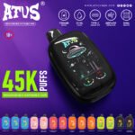 ATVS Smart Touch Screen 45000 Puffs Disposable Vape | Prémium Egyszer Használatos E-cigaretta OLED Képernyővel