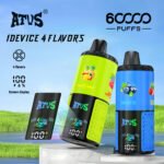 ATVS Warship 60000 Puffs – Prémium Eldobható Vape | 60,000 Puff | 4-in-1 Ízváltó Rendszer | USB Type-C Töltés - Image 3
