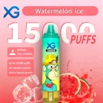 XG VAPE 15000 PUFFS – Prémium Egyszer Használatos Vape, Hosszú Élettartamú és LED Kijelzős - Image 14