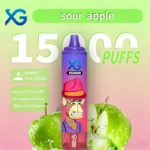 XG VAPE 15000 PUFFS – Prémium Egyszer Használatos Vape, Hosszú Élettartamú és LED Kijelzős - Image 13