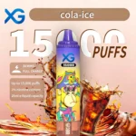 XG VAPE 15000 PUFFS – Prémium Egyszer Használatos Vape, Hosszú Élettartamú és LED Kijelzős - Image 12