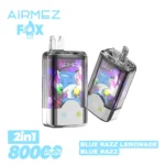 Airmez Fox 2 in 1 80000 Puffs – Kettős Íz LED Kijelzős Eldobható Vape | 80K Puff | Újratölthető | EU Raktár - Image 9