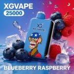 XG VAPE 25000 Puffs – Hosszú Élettartamú Eldobható Vape | Boost/Turbo | Dupla Mesh | LED Kijelző | Type-C