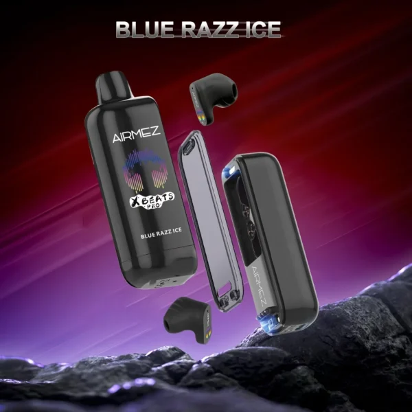 Airmez Xbeat PRO 50000 Puffs – Hosszú Élettartamú Eldobható Vape | 50K Puff | Hi-Fi Fülhallgató | Dual Mesh