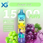 XG VAPE 15000 PUFFS – Prémium Egyszer Használatos Vape, Hosszú Élettartamú és LED Kijelzős