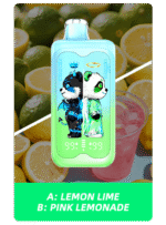 Merry Mi Panda Twins 20000 Puffs 2 az 1-ben Eldobható Vape – Két Íz Egy Készülékben - Image 6