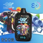 🔥 QQ Bang 80K – 80 000 Puff Eldobható Vape | Type-C Újratölthető, Mesh Coil, LED kijelző - Image 10