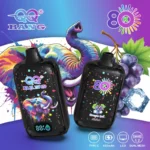🔥 QQ Bang 80K – 80 000 Puff Eldobható Vape | Type-C Újratölthető, Mesh Coil, LED kijelző - Image 8