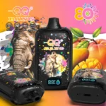 🔥 QQ Bang 80K – 80 000 Puff Eldobható Vape | Type-C Újratölthető, Mesh Coil, LED kijelző - Image 7