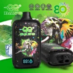 🔥 QQ Bang 80K – 80 000 Puff Eldobható Vape | Type-C Újratölthető, Mesh Coil, LED kijelző - Image 6
