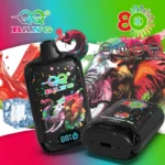 🔥 QQ Bang 80K – 80 000 Puff Eldobható Vape | Type-C Újratölthető, Mesh Coil, LED kijelző - Image 2