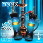 QQ Bang Shisha 200K Puffs – DTL/MTL Eldobható Vape, 200 000 Slukk, Triple Mesh, LCD Kijelző - Image 8