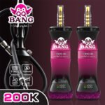 QQ Bang Shisha 200K Puffs – DTL/MTL Eldobható Vape, 200 000 Slukk, Triple Mesh, LCD Kijelző - Image 5