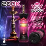 QQ Bang Shisha 200K Puffs – DTL/MTL Eldobható Vape, 200 000 Slukk, Triple Mesh, LCD Kijelző - Image 3